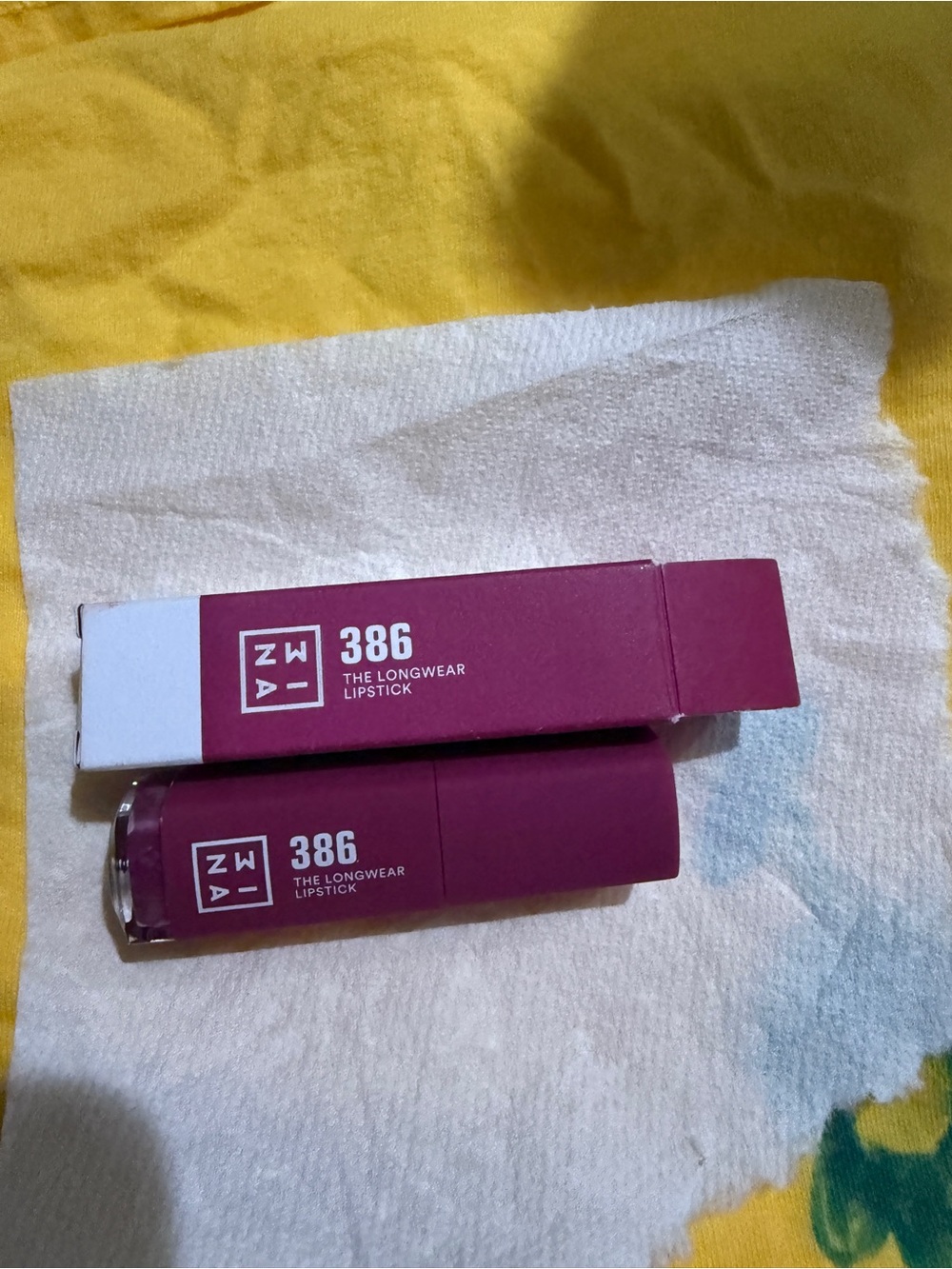 Ina 386 Longwear Lipstick — Deep Berry Pink